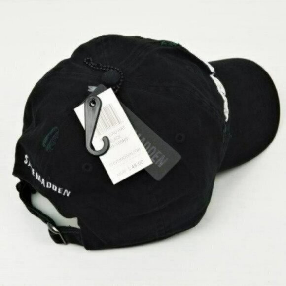 NWT Steve Madden Distressed L.A. Los Angeles Graphic Embroidery Dad Baseball Cap - Picture 3 of 5